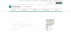 Desktop Screenshot of canadialog.com